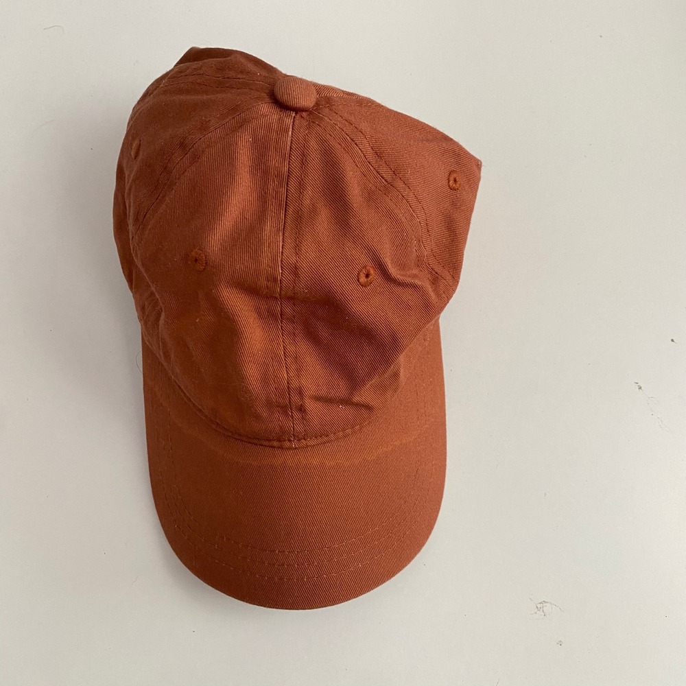 Target Baseball‎ Cap Women OS Burnt Orange Excellent Cotton Twill Dad Hat